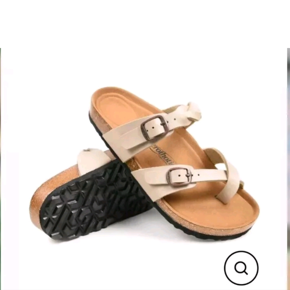 Aerothotic - Irenic Women’s Strappy Slide Sandals Retail 50.00